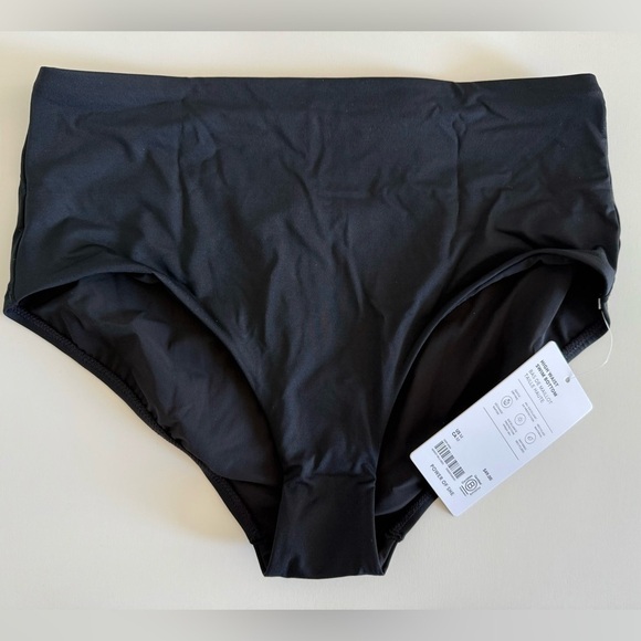 ATHLETA HIGH WAIST SWIM BOTTOM    SIZE: M COLOR: BLACK   ***NWT***​ - Picture 2 of 5